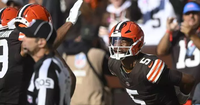 Winston throws 3 TD passes as Browns stun Jackson, Ravens 29-24 to end 5-game losing streak