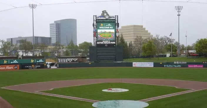 A&#8217;s temporary home in Sacramento will have grass instead of artificial turf