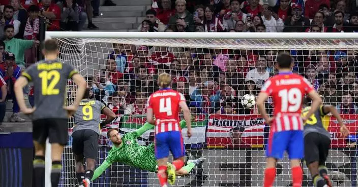 Atletico struggles to understand penalty call after losing to Lille in Champions League game