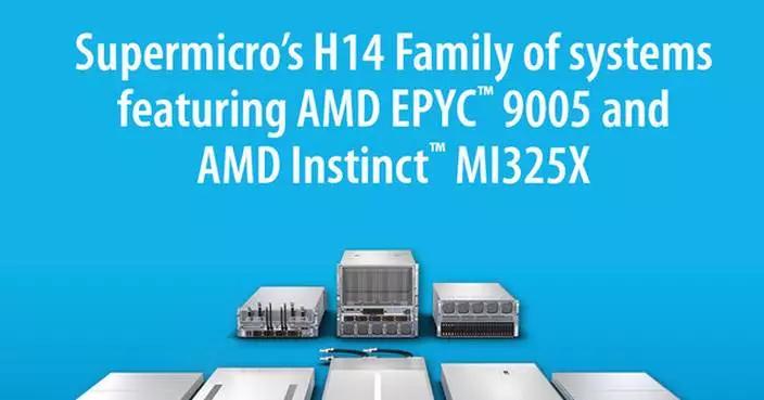 Supermicro Introduces New Servers and GPU Accelerated Systems with AMD EPYC™ 9005 Series CPUs and AMD Instinct™ MI325X GPUs for AI Ready Data Centers