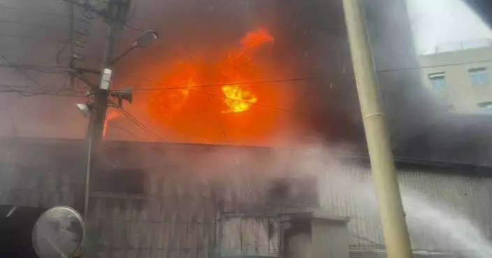 Taiwan hospital fire leaves at least 9 dead as typhoon batters island's south