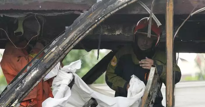 School bus catches fire outside Bangkok and 25 on board are feared dead, government officials say