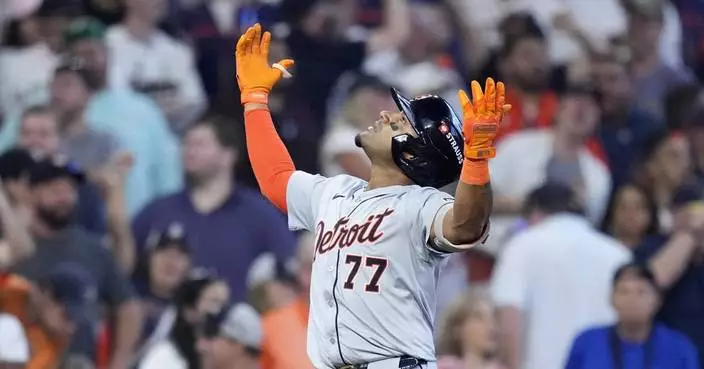 Gritty Tigers close out playoff sweep of Astros with 5-2 victory in Game 2 of Wild Card Series