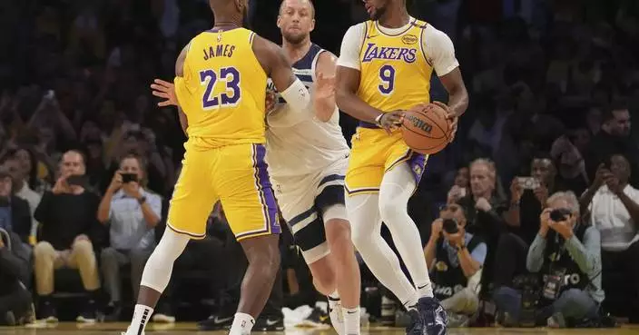 LeBron and Bronny James make NBA history by playing together in Lakers&#8217; 110-103 win over Minnesota