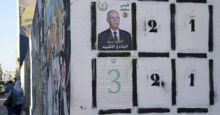 Tunisia votes Sunday in its third presidential election since the Arab Spring