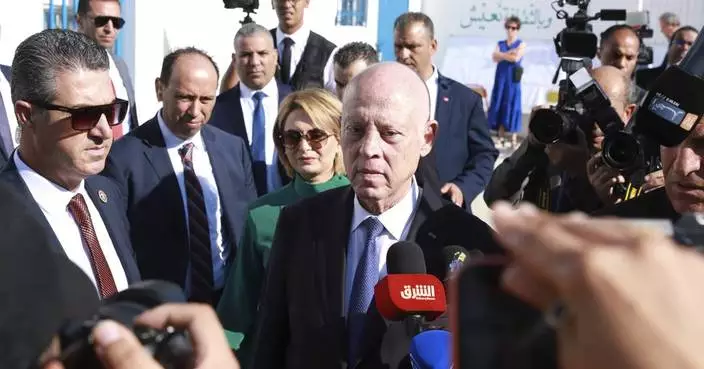 Tunisia's President Saied is poised to win a second term after cracking down on the opposition