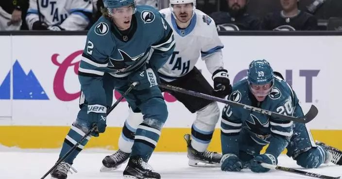 Rookies Celebrini and Smith give Sharks fans a reason to be excited