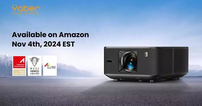 Yaber&#8217;s Award-Winning K3 Projector Available on Amazon on November 4th, 2024