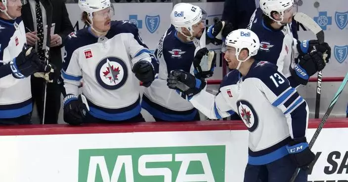 Connor has goal and assist as Jets beat Penguins 4-1