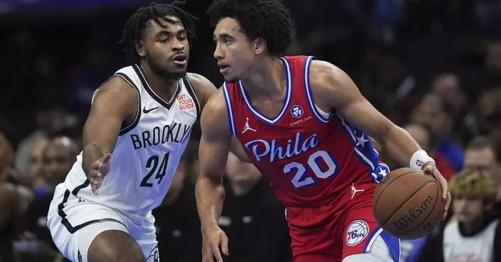 McCain and Maxey help the 76ers rally to beat the Nets 113-98 and snap 5-game losing streak