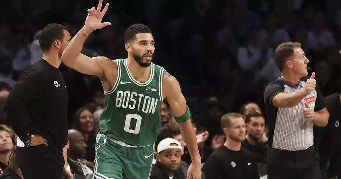 Tatum scores 36 points, the Celtics pour it on in 2nd half to beat the Nets 139-114