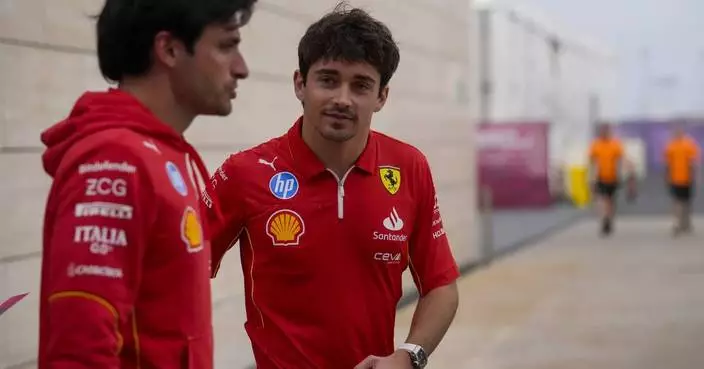 Ferrari teammates Charles Leclerc and Carlos Sainz Jr. clear the air after frustration in Las Vegas