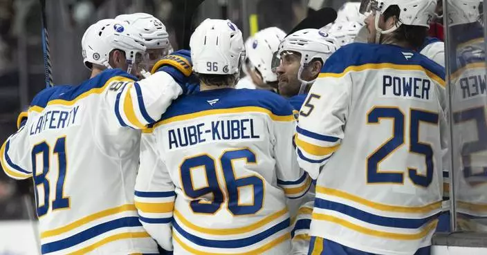 Jiri Kulich's goal in overtime gives Sabres a 3-2 victory over Ducks