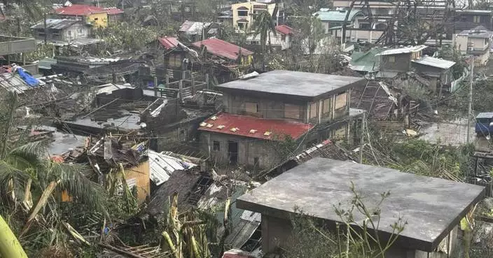 Latest typhoon lashes the Philippines, causing tidal surges and displacing massive numbers of people