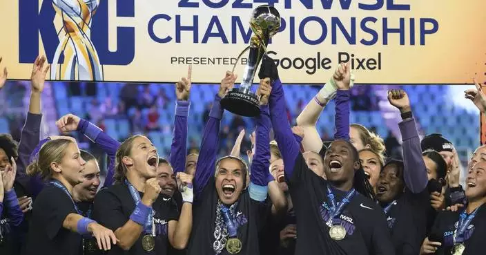 Banda’s goal leads Pride over Spirit 1-0 for NWSL championship