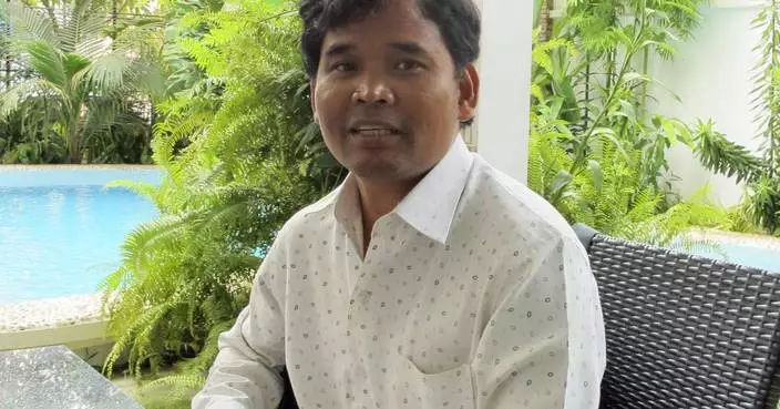 A prominent Cambodia environmentalist is arrested while investigating illegal logging