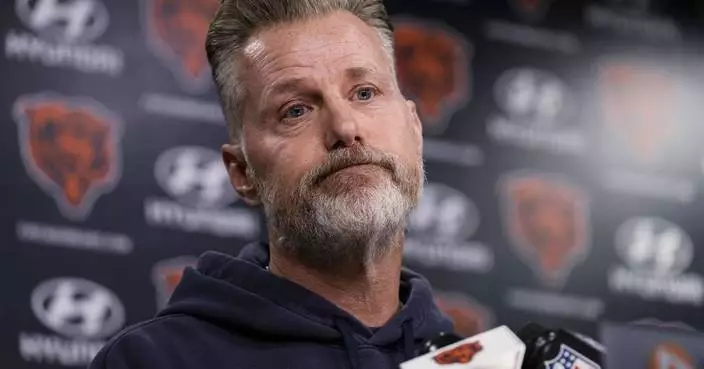 Bears' Eberflus takes responsibility after firing second offensive coordinator in 10 months