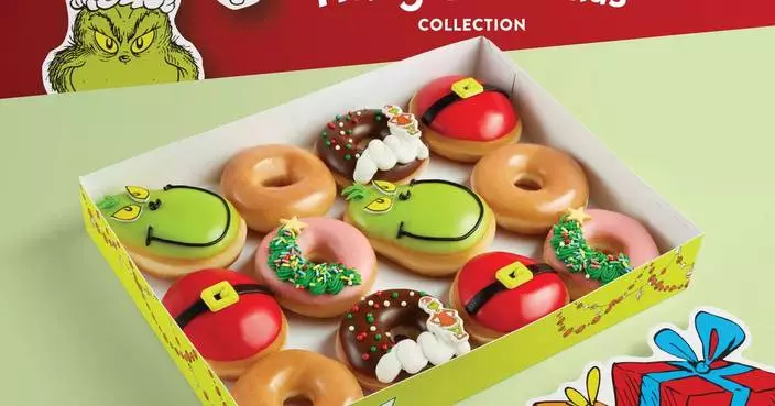 ‘You’re a Sweet One, Mr. Grinch!’ KRISPY KREME® Brings Dr. Seuss’s Who-Ville to Life With Festive Merry Grinchmas Doughnut Collection