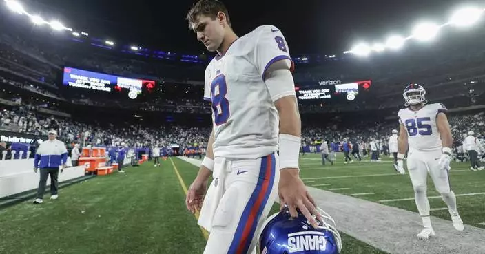 Giants release quarterback Daniel Jones just days after benching him