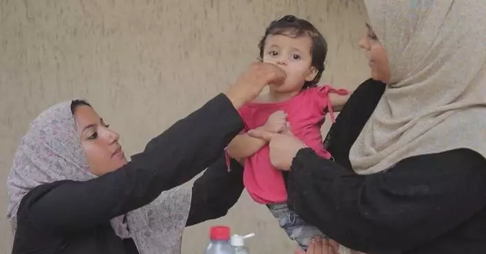 Polio vaccination campaign resumes in northern Gaza