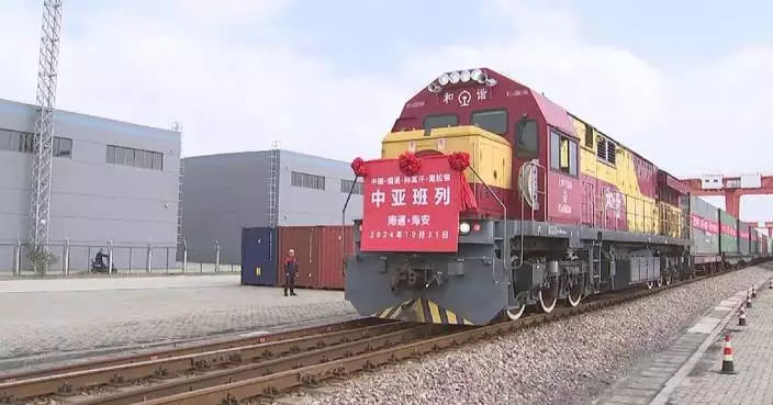 Direct freight train between China, Afghanistan resumes service