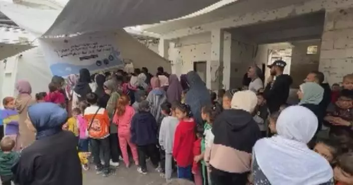 Polio vaccination campaign resumes in northern Gaza