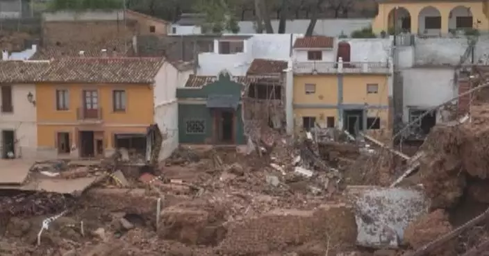 Heavy rains pound several regions in Spain, killing at least 217