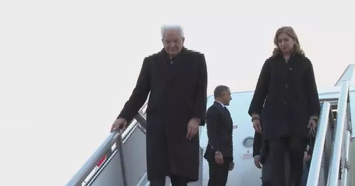 Italian president arrives in China for state visit