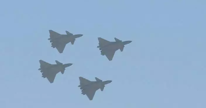 J-35A, J-20 fighter jets complete first adaptive training in Zhuhai