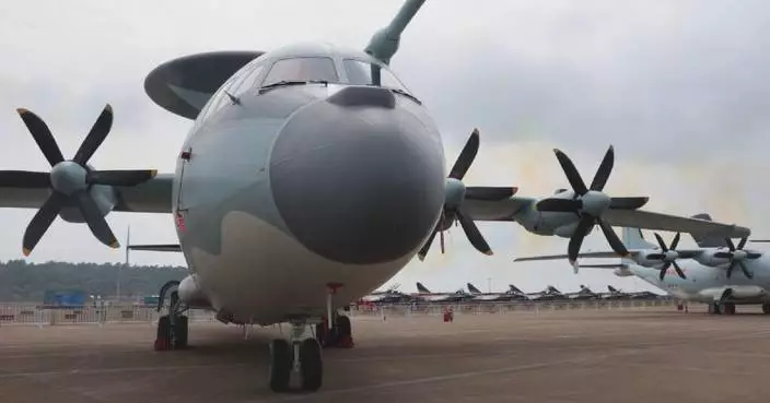 Cutting-edge military hardware showcased at Airshow China