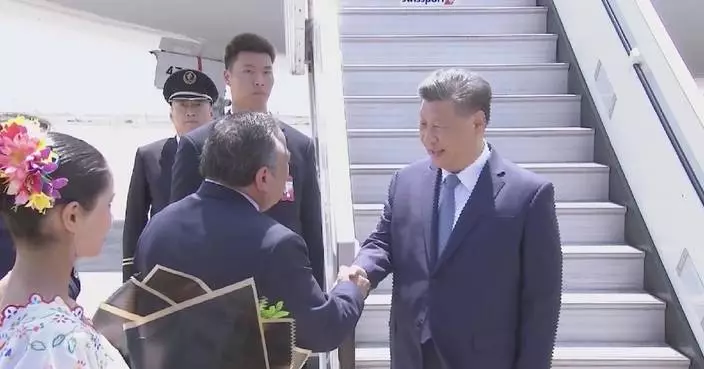 Xi arrives in Peru for APEC meeting, state visit