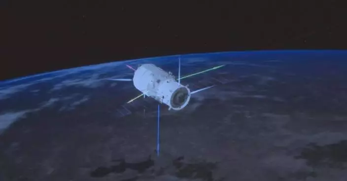 Tianzhou-7 cargo spacecraft re-enters atmosphere