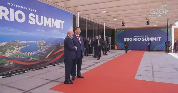 Xi arrives at meeting venue for 19th G20 Summit in Rio de Janeiro