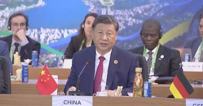 Xi calls for building just world of common development, outlines China's actions for global development