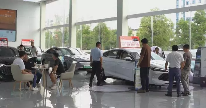 China sees more auto trade-ins on policy support