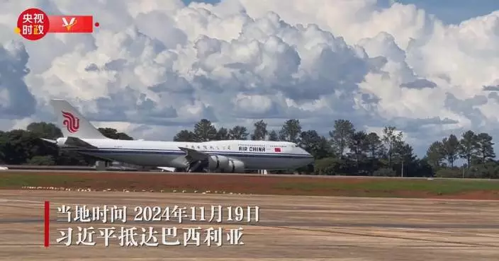 Xi arrives in Brasilia for state visit