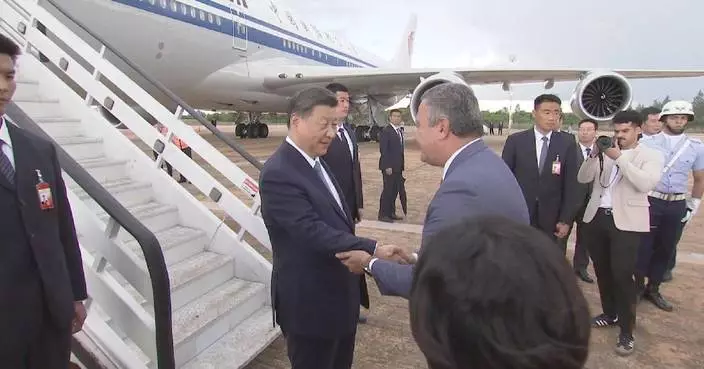 Xi arrives in Brazil&#8217;s capital for state visit