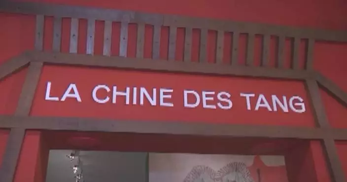 Exhibition of China&#8217;s Tang Dynasty artifacts held in France