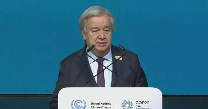 UN chief calls for concerted efforts to achieve new climate finance targets at COP29