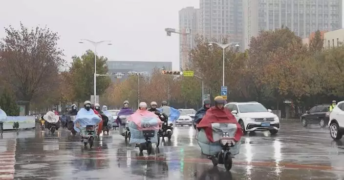 China braces for rain, snow, wind amid cold snap