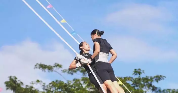 Hunan team claims first swing championship at ethnic games