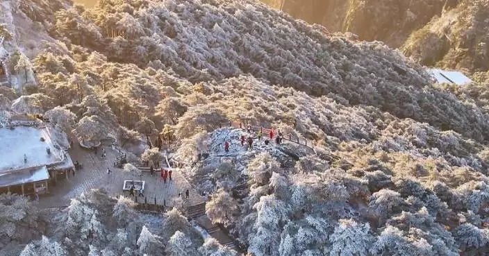 Snow-turned wonderlands in Anhui, Hebei, Yunnan