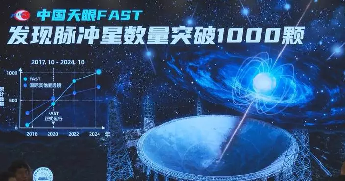 China's FAST telescope identifies over 1,000 pulsars