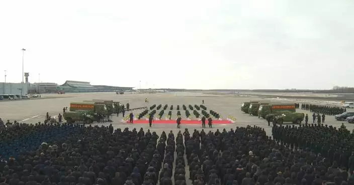 Remains of 43 CPV martyrs return to China from ROK