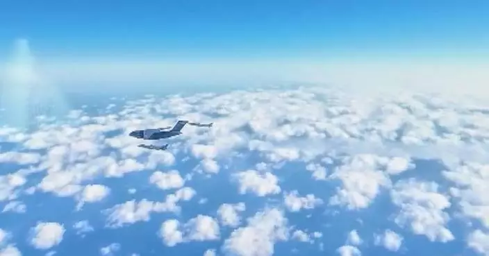 J-20 fighters escort aircraft carrying remains of volunteer soldiers back home, honoring their sacrifice