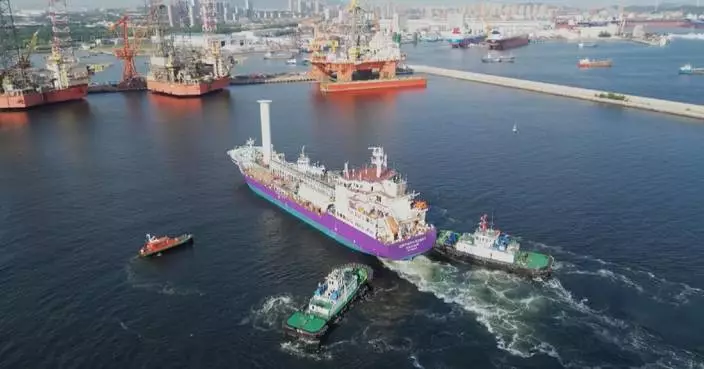 China delivers world's first commercial liquefied CO2 transport ship