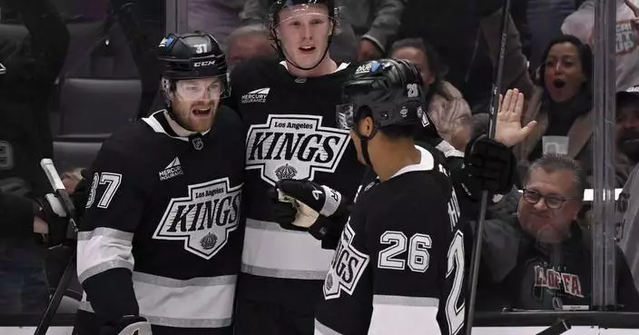 Kings shake off slow start to beat Blue Jackets 5-2