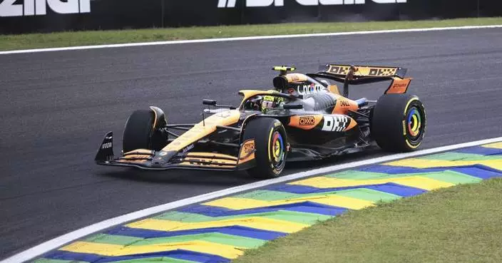 McLaren&#8217;s Norris wins sprint race at Brazilian Grand Prix to cut gap on overall leader Verstappen