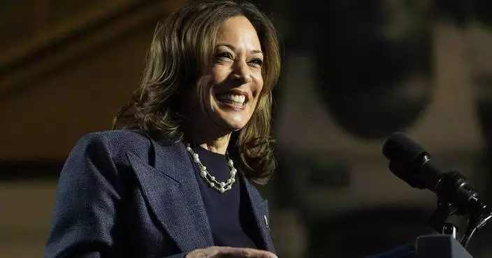 The Latest: Trump rallies in North Carolina, Harris heads to Pennsylvania