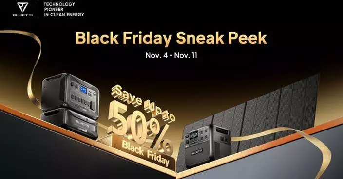 Black Friday Sneak Peek: Unbeatable Deals on BLUETTI Portable Power Stations